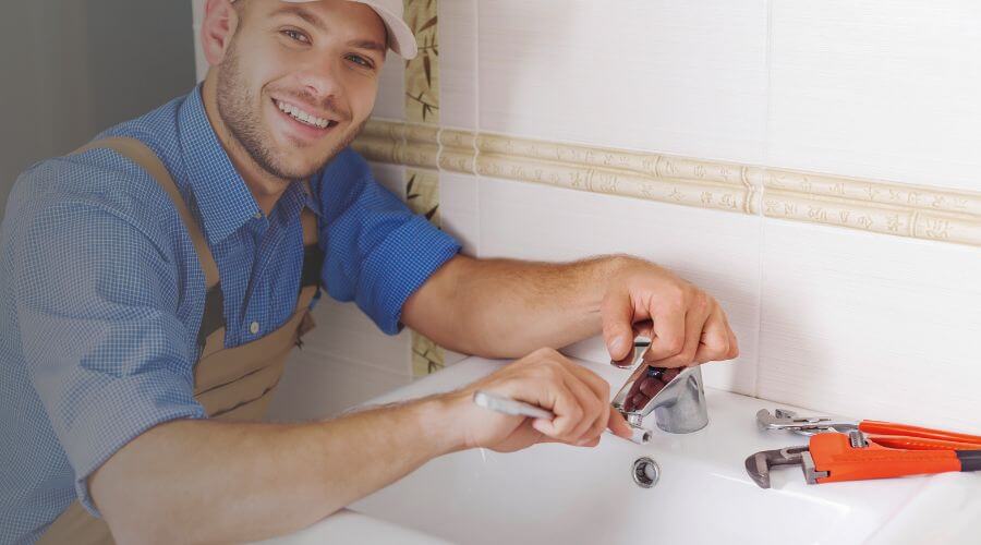 Faucet cartridge replacement in Regent, ND